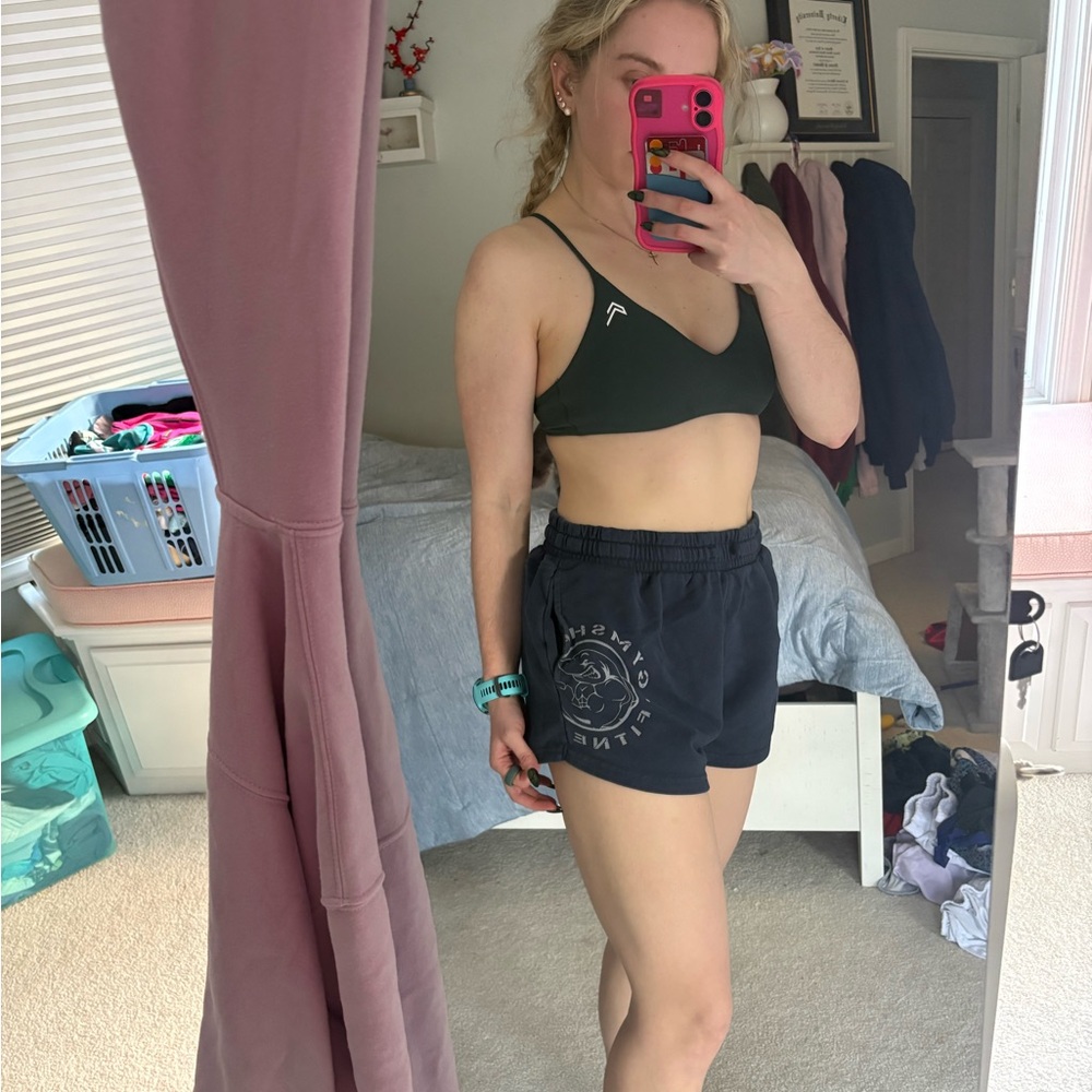 Black Athletic Women Shorts
